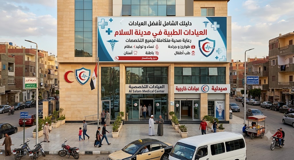 قائمة شاملة بأفضل العيادات والمراكز الطبية في مدينة السلام لتلبية احتياجاتك الصحية