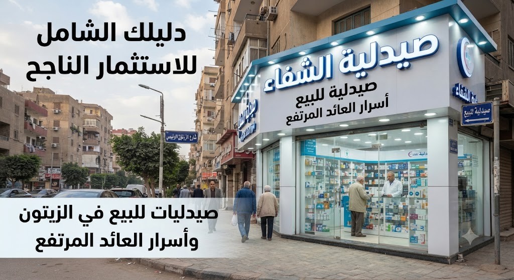 دليلك الشامل للاستثمار الناجح: صيدليات للبيع في الزيتون وأسرار العائد المرتفع
