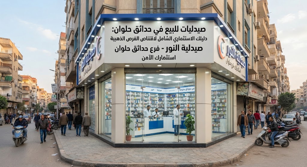 صيدليات للبيع في حدائق حلوان: دليلك الاستثماري الشامل لاقتناص الفرص الذهبية