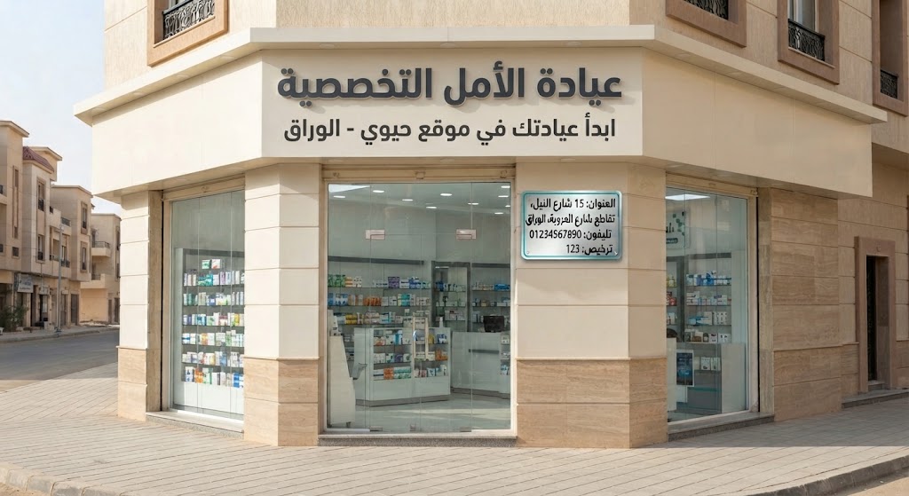 دليلك الشامل لفرص عيادات للإيجار في الوراق: ابدأ عيادتك الطبية في موقع حيوي