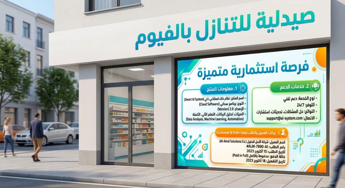صيدلية للتنازل الفيوم رقم #170